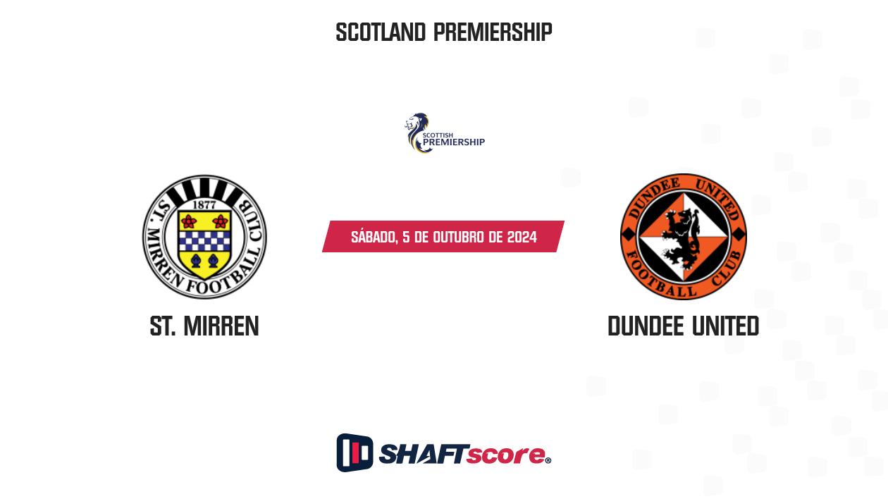 Palpite: St. Mirren vs Dundee United