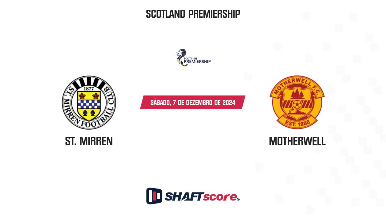 Palpite: St. Mirren vs Motherwell