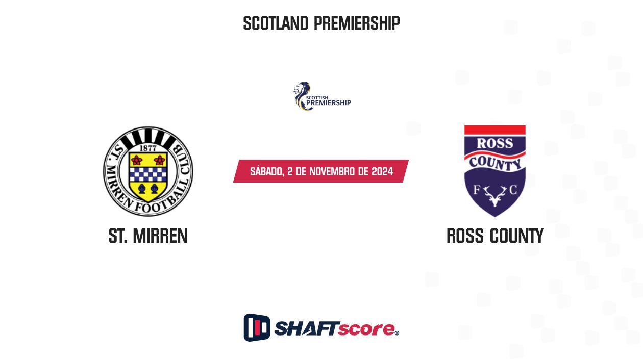 Palpite: St. Mirren vs Ross County