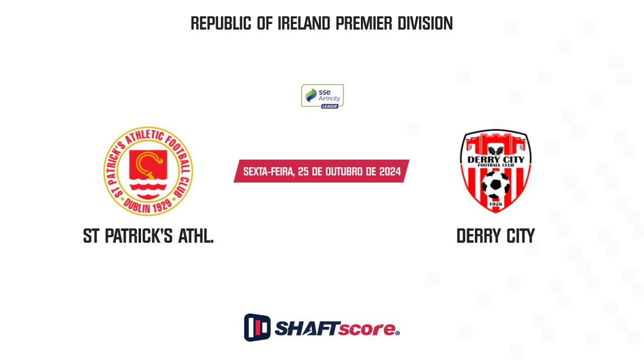 Palpite: St Patrick's Athl. vs Derry City