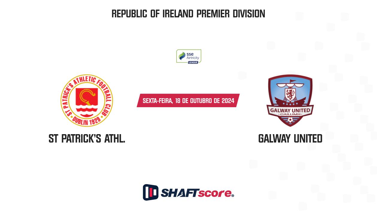 Palpite: St Patrick's Athl. vs Galway United