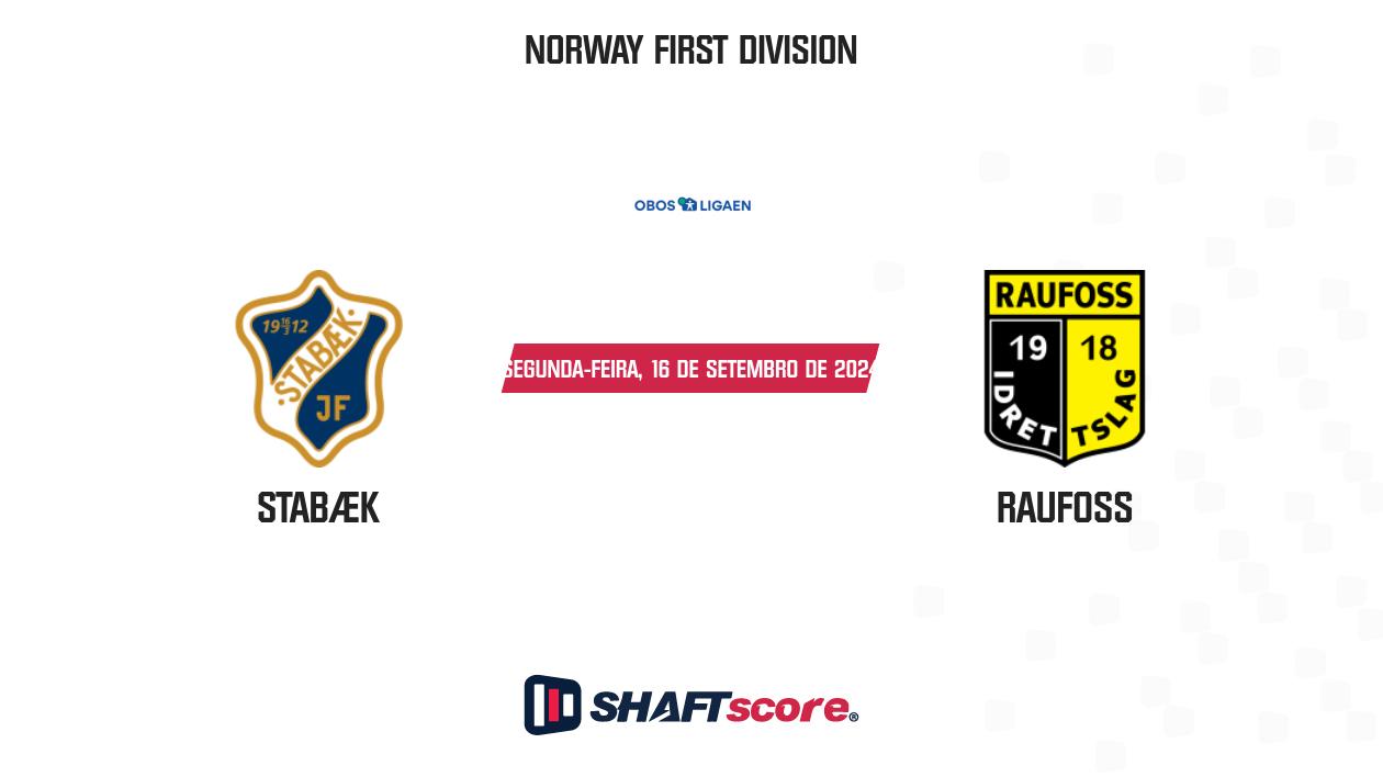 Palpite: Stabæk vs Raufoss