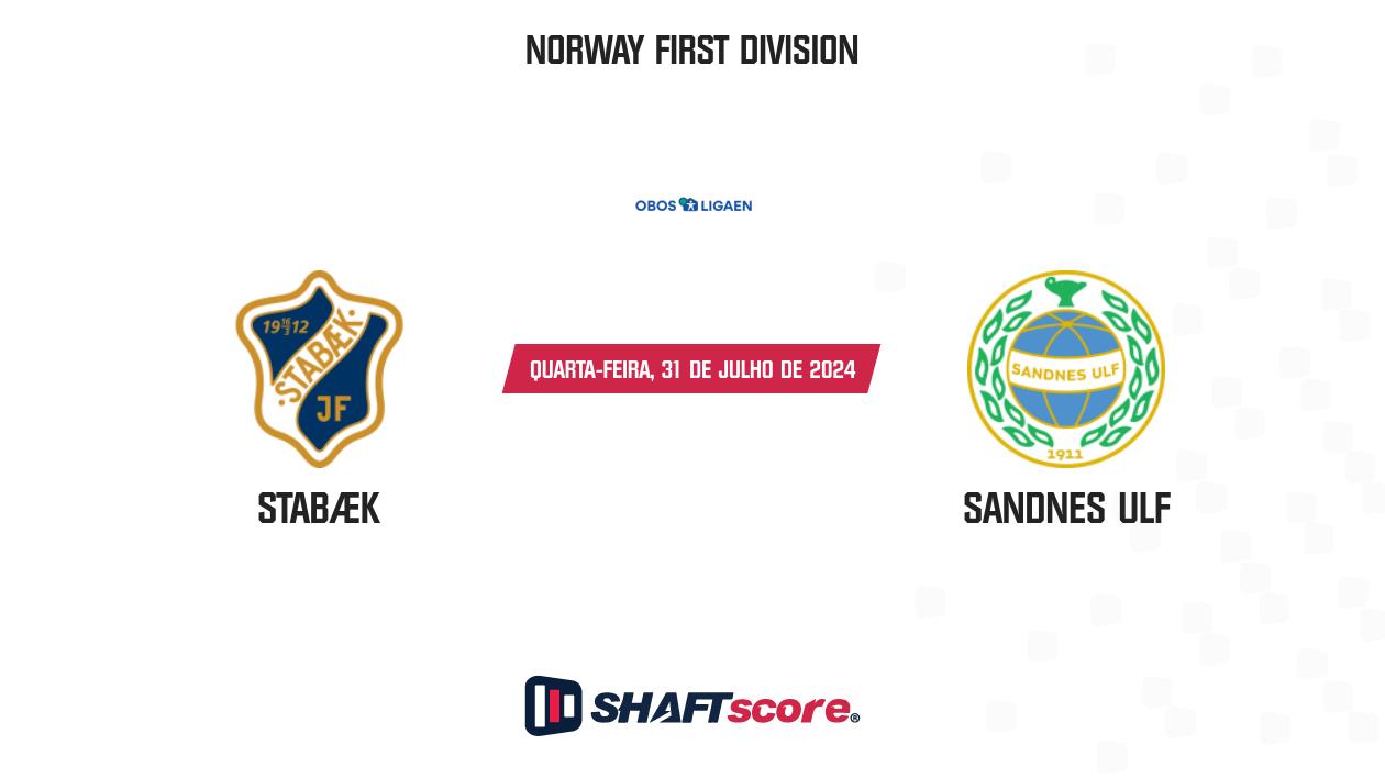 Palpite: Stabæk vs Sandnes Ulf