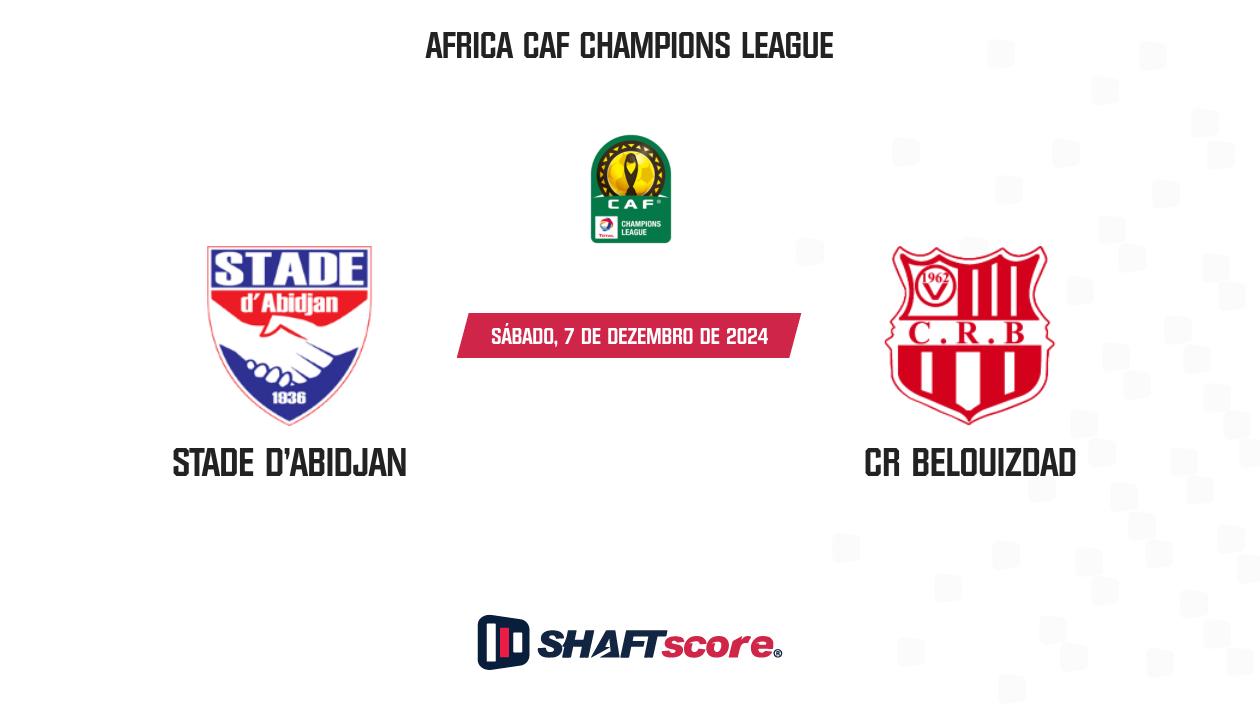 Palpite: Stade d'Abidjan vs CR Belouizdad