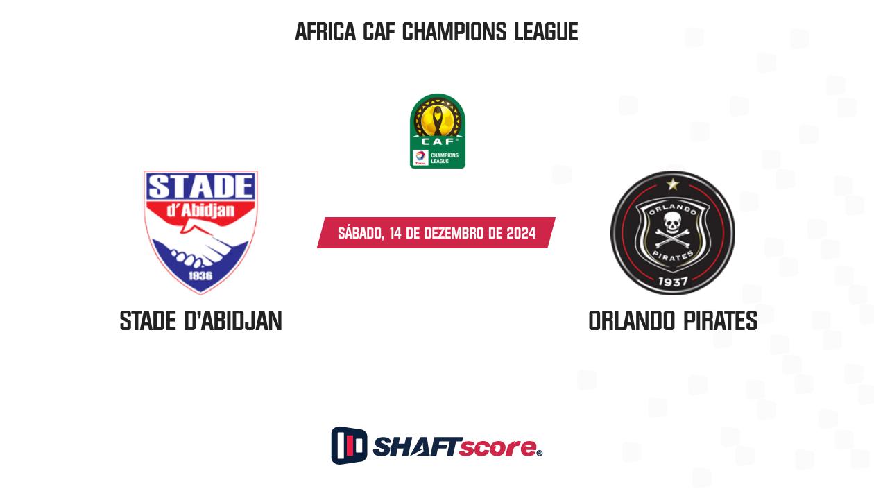 Palpite: Stade d'Abidjan vs Orlando Pirates