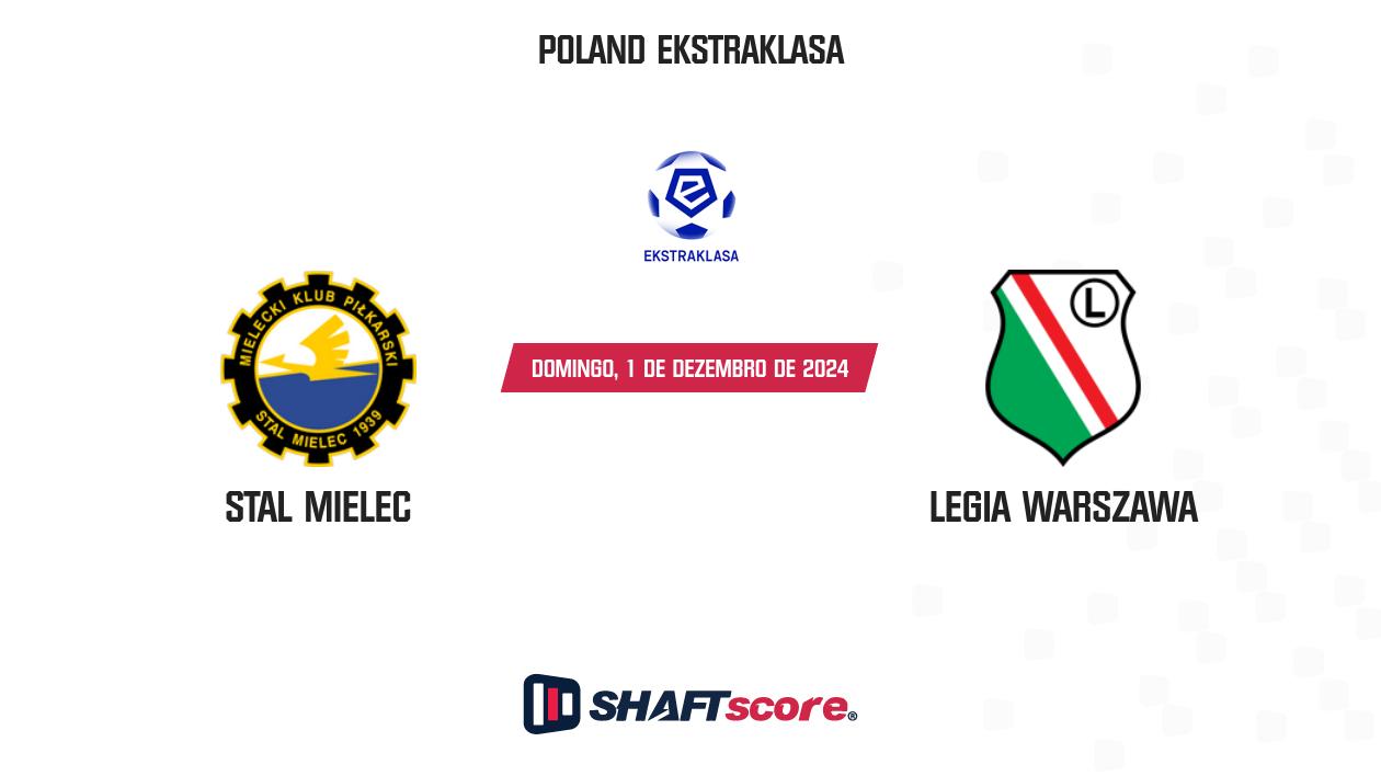 Palpite: Stal Mielec vs Legia Warszawa