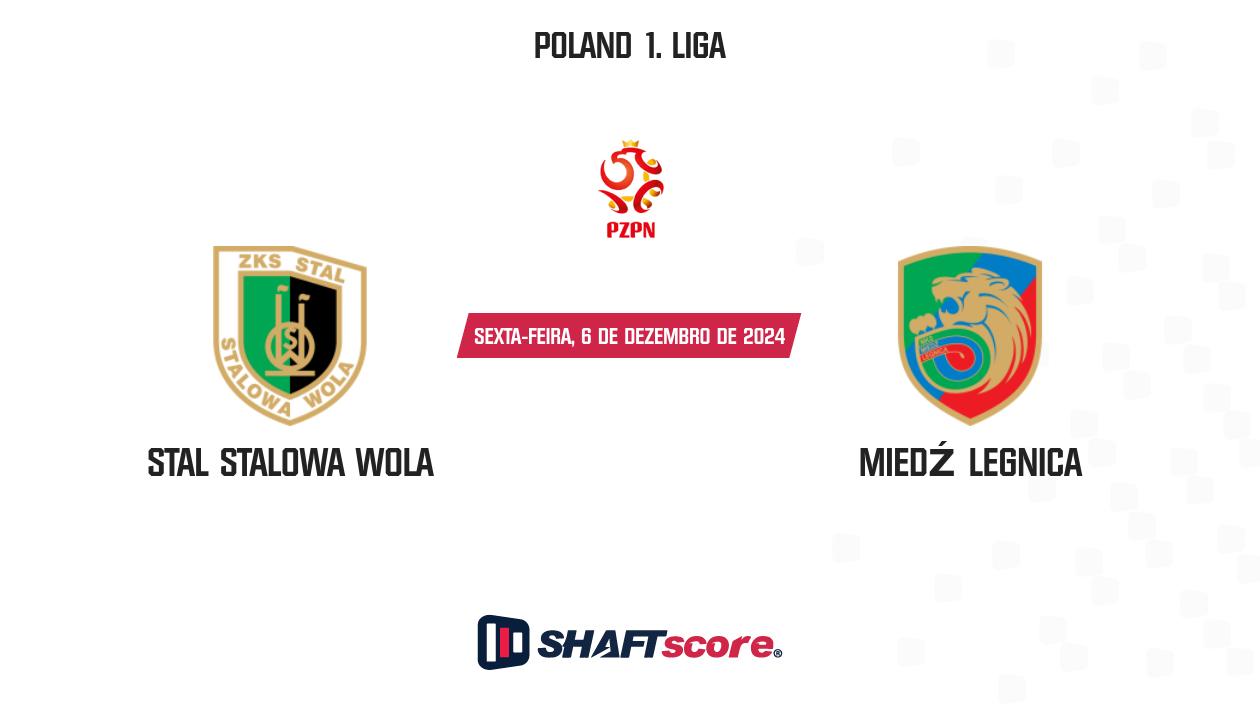 Palpite: Stal Stalowa Wola vs Miedź Legnica