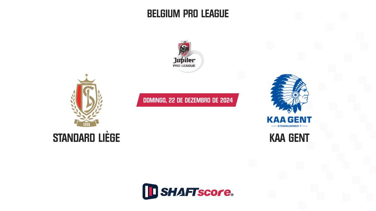 Palpite: Standard Liège vs KAA Gent