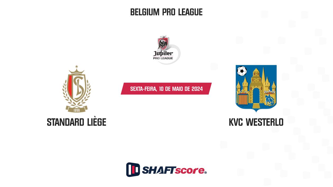 Palpite: Standard Liège vs KVC Westerlo