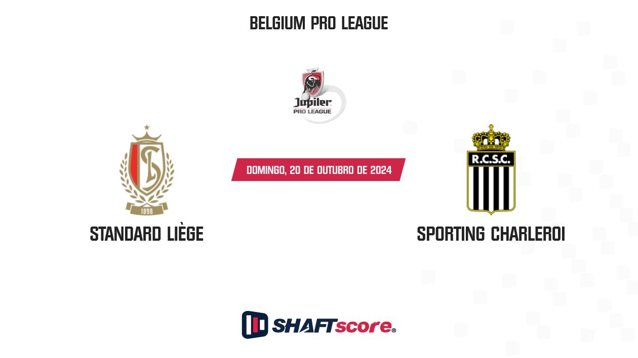 Palpite: Standard Liège vs Sporting Charleroi