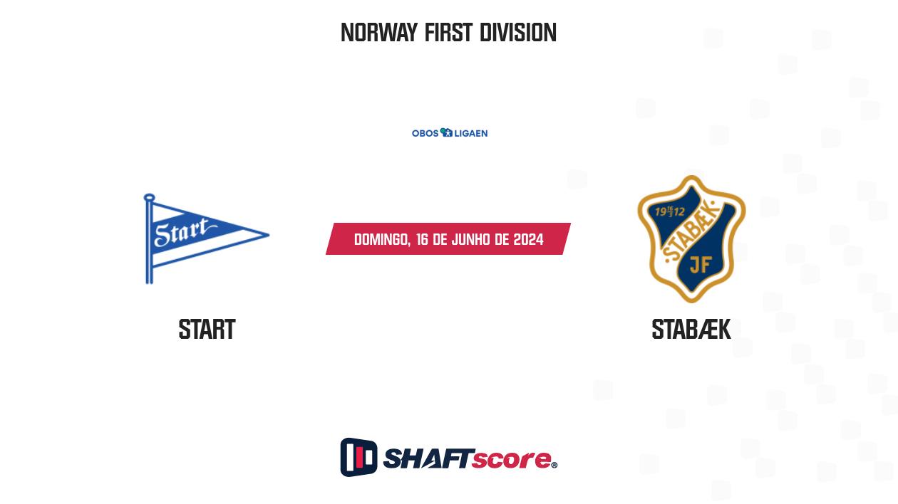Palpite: Start vs Stabæk