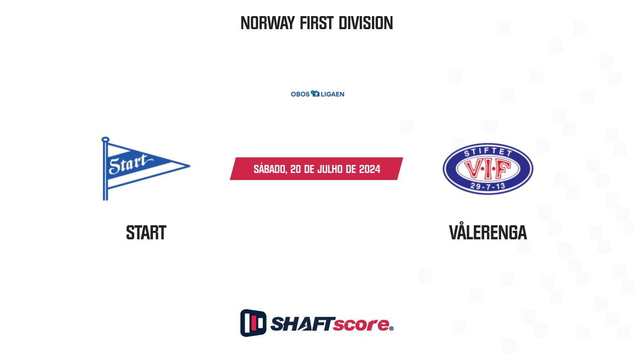 Palpite: Start vs Vålerenga