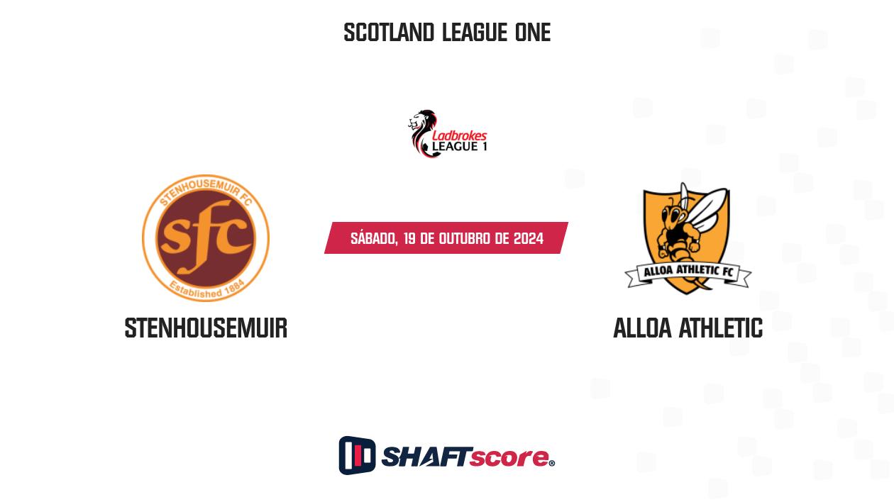 Palpite: Stenhousemuir vs Alloa Athletic