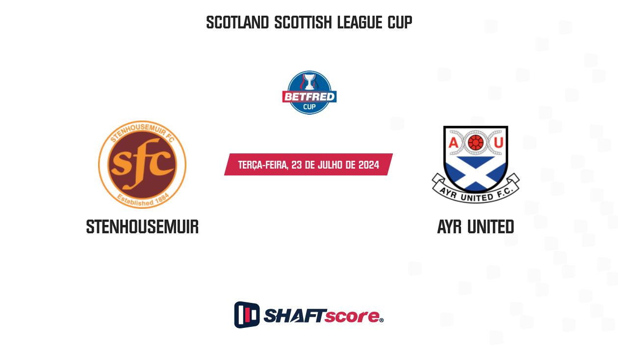 Palpite: Stenhousemuir vs Ayr United