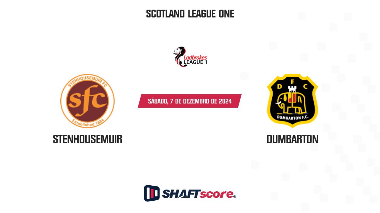 Palpite: Stenhousemuir vs Dumbarton