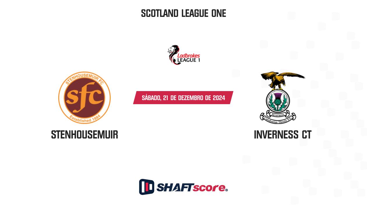 Palpite: Stenhousemuir vs Inverness CT