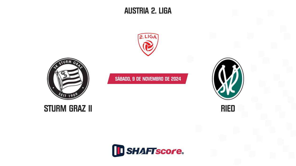 Palpite: Sturm Graz II vs Ried