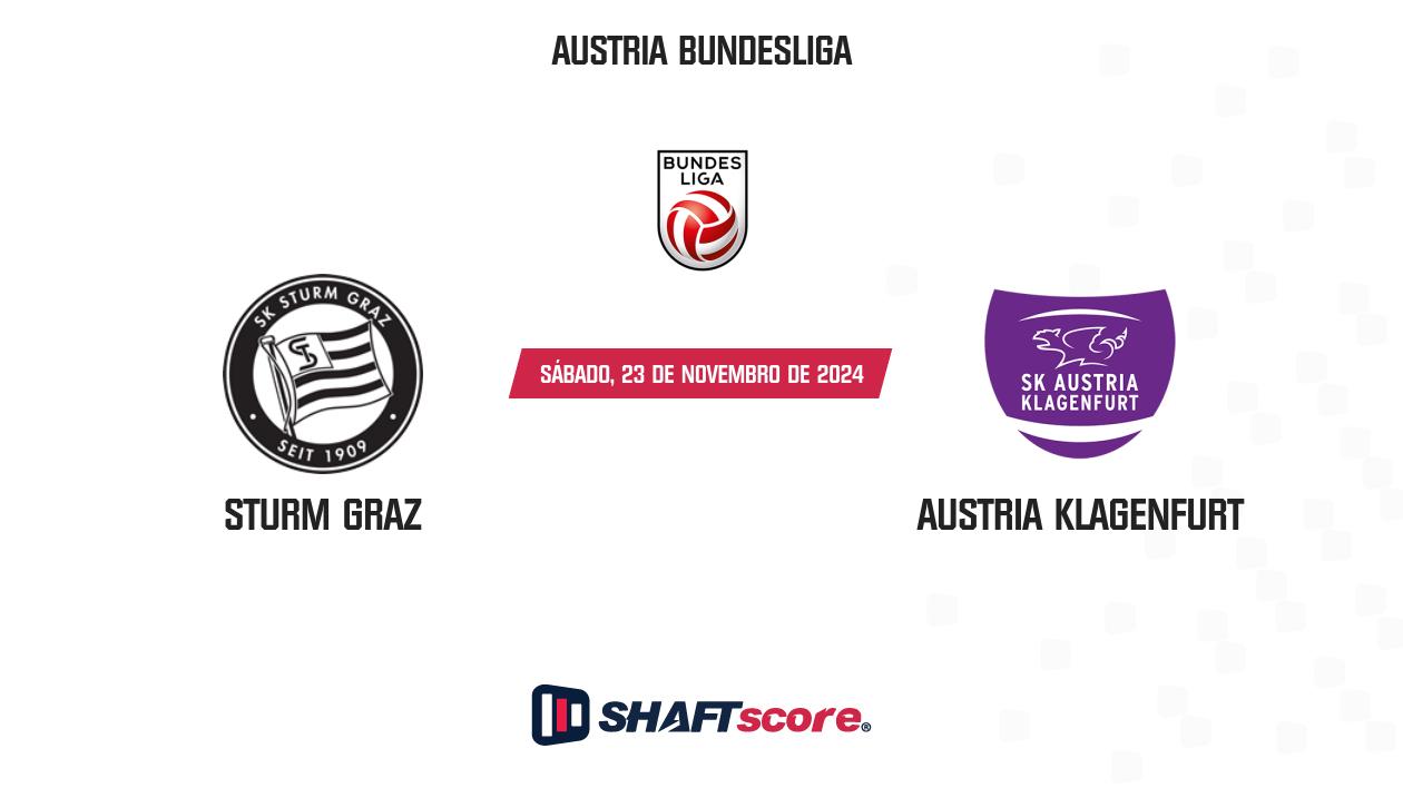 Palpite: Sturm Graz vs Austria Klagenfurt