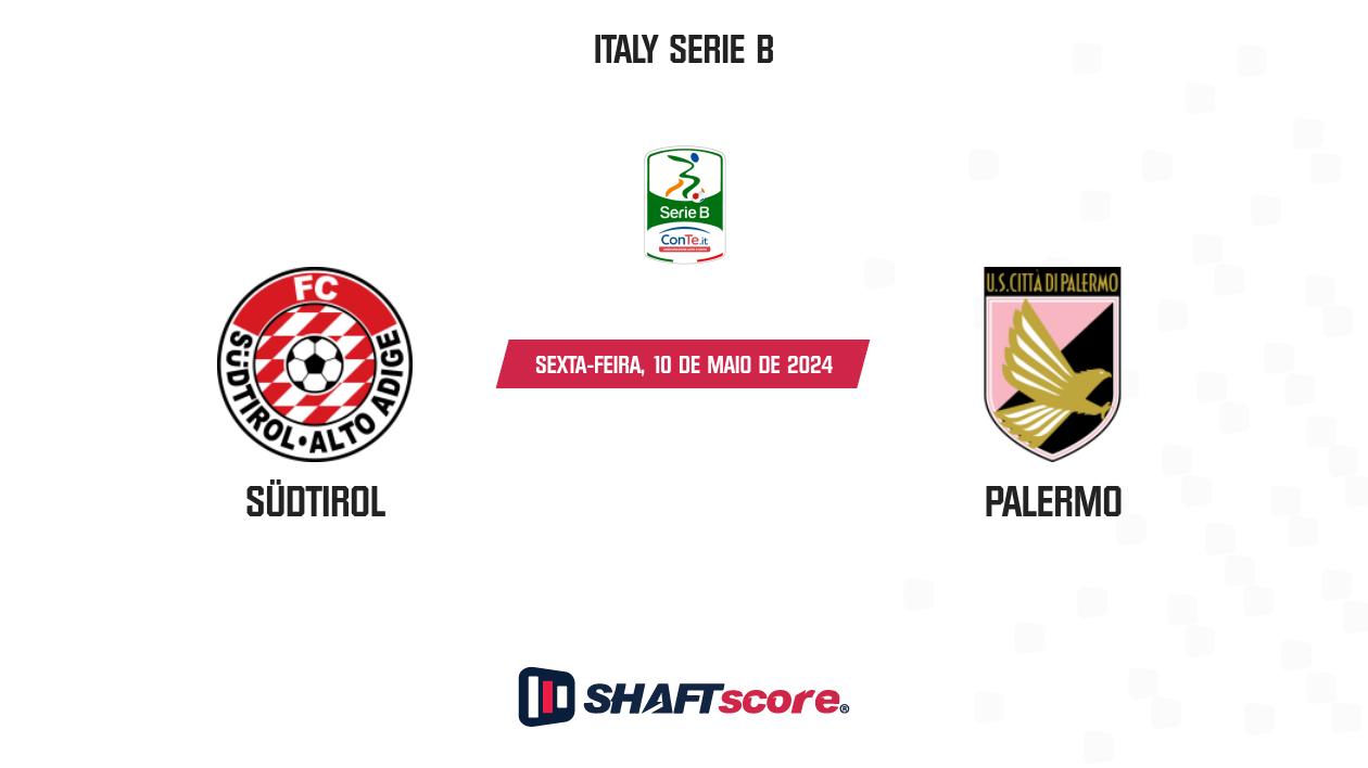 Palpite: Südtirol vs Palermo