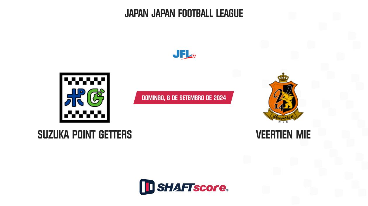 Palpite: Suzuka Point Getters vs Veertien Mie