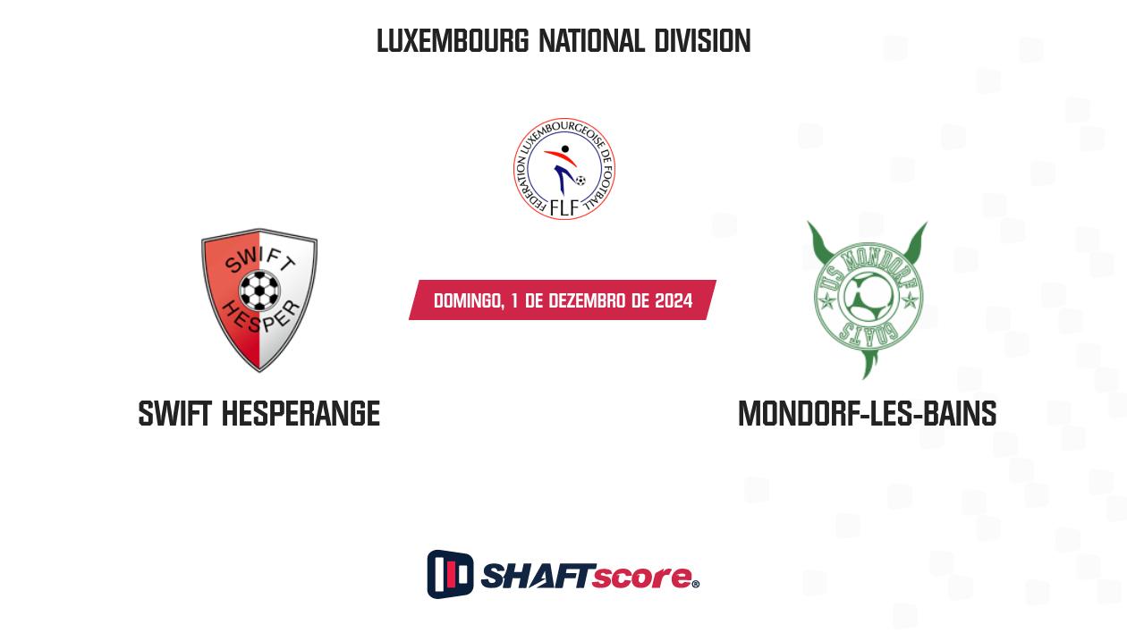 Palpite: Swift Hesperange vs Mondorf-les-Bains