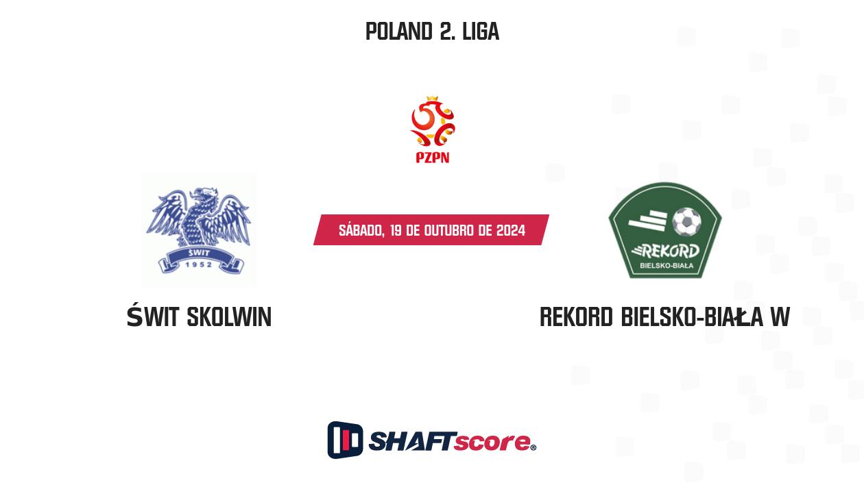 Palpite: Świt Skolwin vs Rekord Bielsko-Biała W