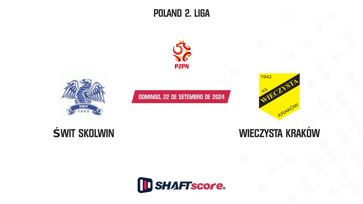 Palpite: Świt Skolwin vs Wieczysta Kraków