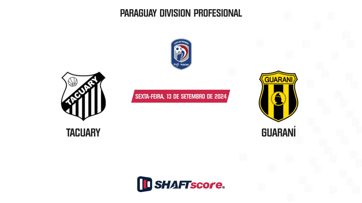 Palpite: Tacuary vs Guaraní