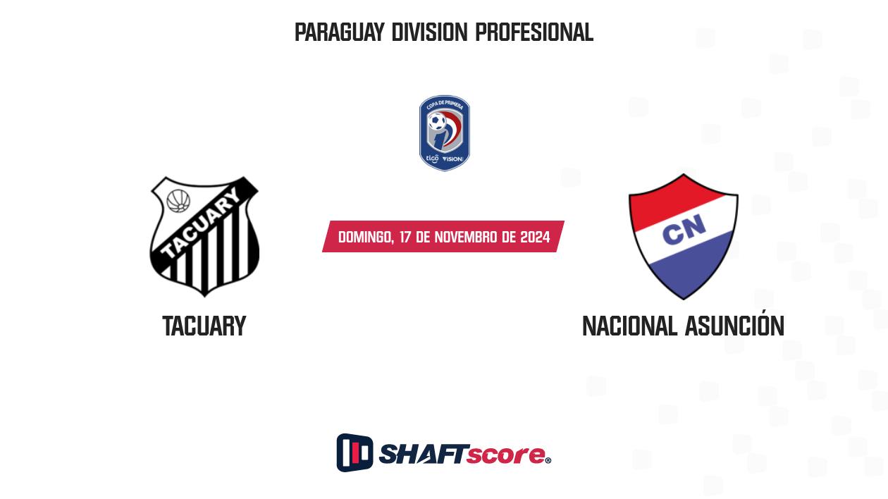 Palpite: Tacuary vs Nacional Asunción