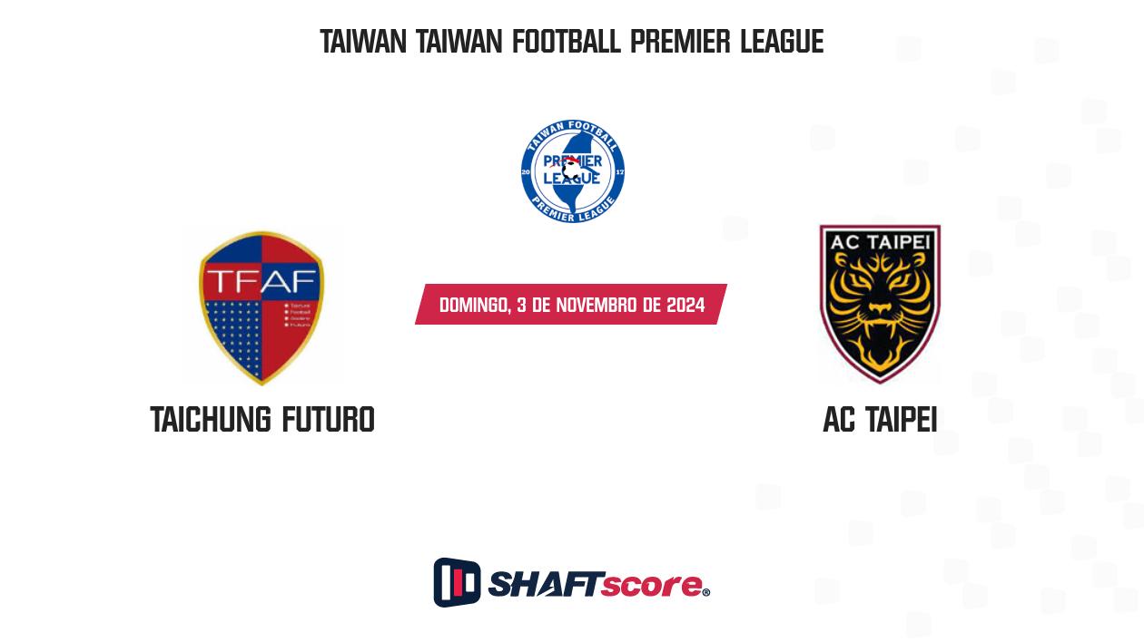 Palpite: Taichung Futuro vs AC Taipei