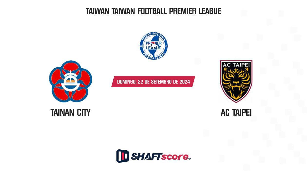 Palpite: Tainan City vs AC Taipei