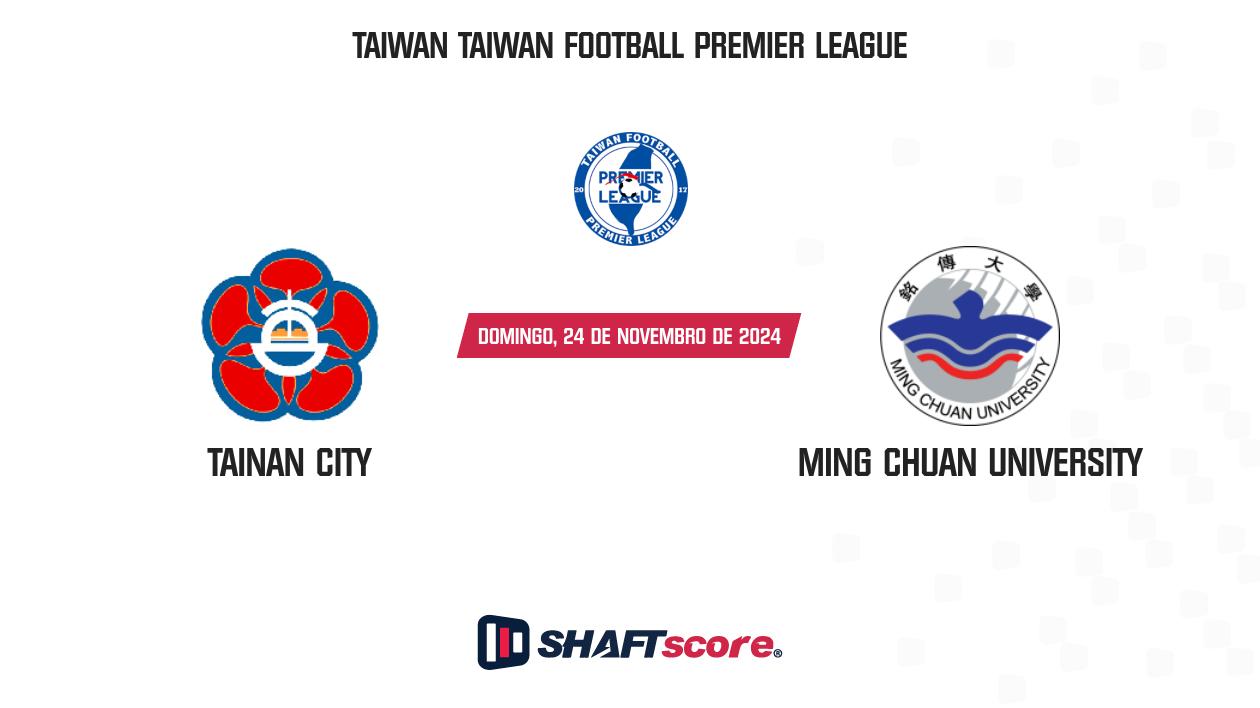 Palpite: Tainan City vs Ming Chuan University