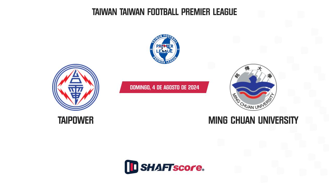 Palpite: Taipower vs Ming Chuan University