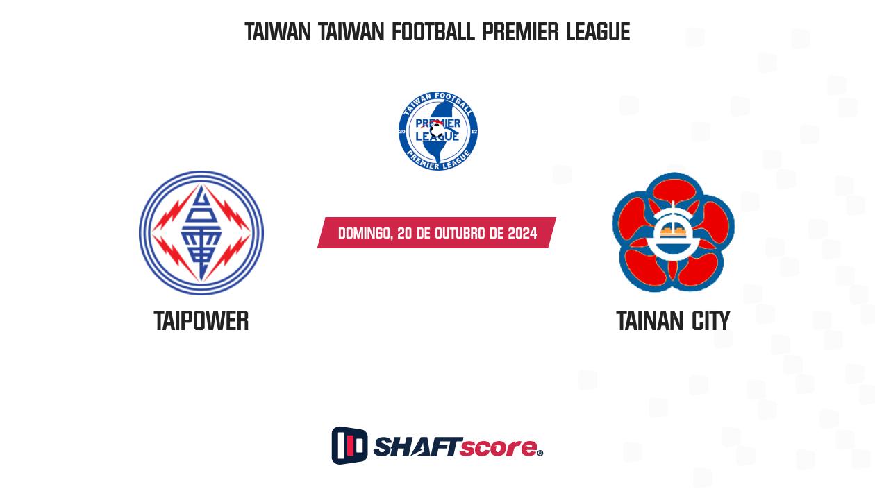 Palpite: Taipower vs Tainan City