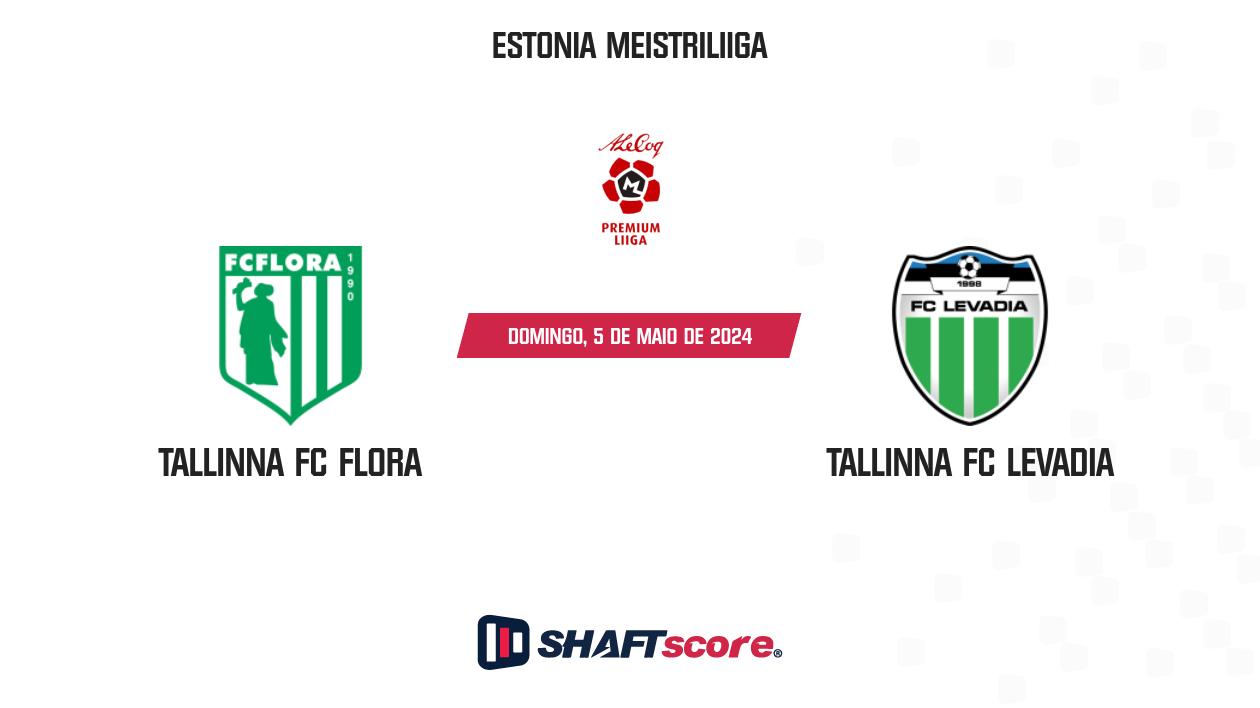 Palpite: Tallinna FC Flora vs Tallinna FC Levadia