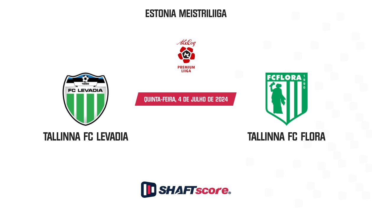 Palpite: Tallinna FC Levadia vs Tallinna FC Flora