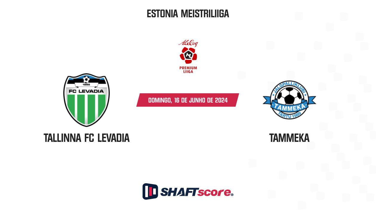 Palpite: Tallinna FC Levadia vs Tammeka
