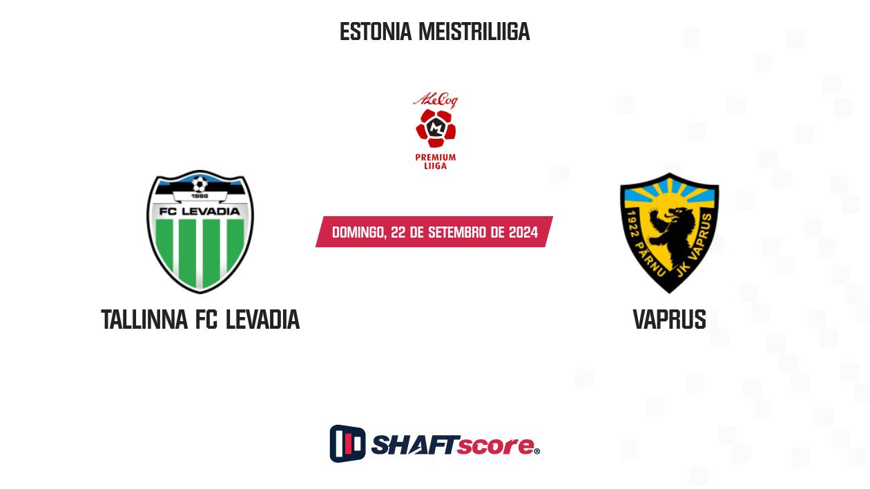 Palpite: Tallinna FC Levadia vs Vaprus