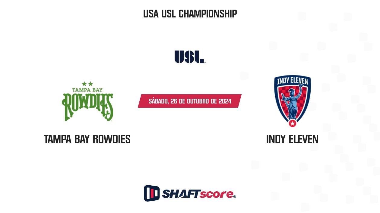 Palpite: Tampa Bay Rowdies vs Indy Eleven