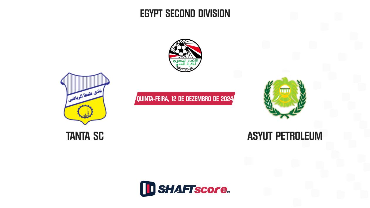 Palpite: Tanta SC vs Asyut Petroleum