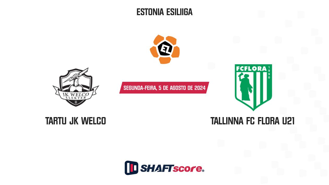 Palpite: Tartu JK Welco vs Tallinna FC Flora U21