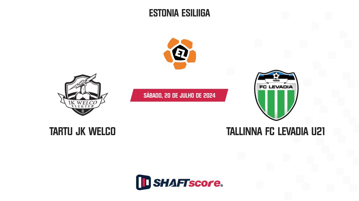 Palpite: Tartu JK Welco vs Tallinna FC Levadia U21