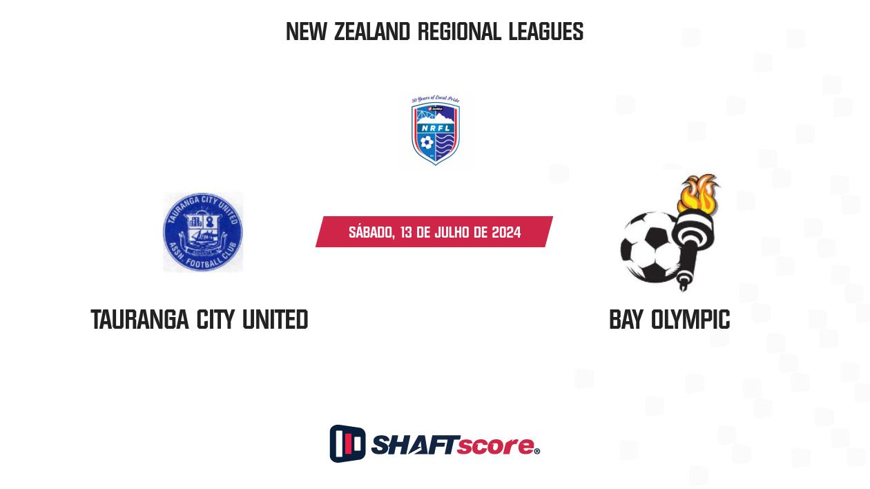 Palpite: Tauranga City United vs Bay Olympic