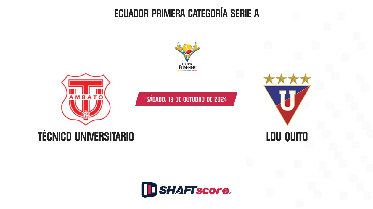 Palpite: Técnico Universitario vs LDU Quito