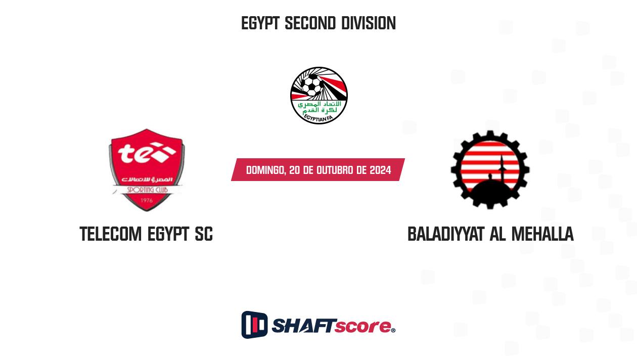 Palpite: Telecom Egypt SC vs Baladiyyat Al Mehalla