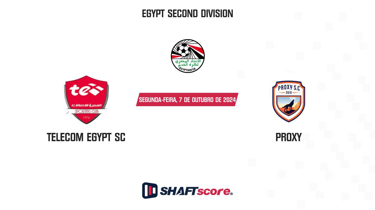 Palpite: Telecom Egypt SC vs Proxy