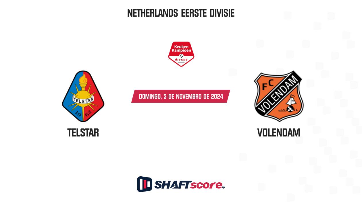 Palpite: Telstar vs Volendam