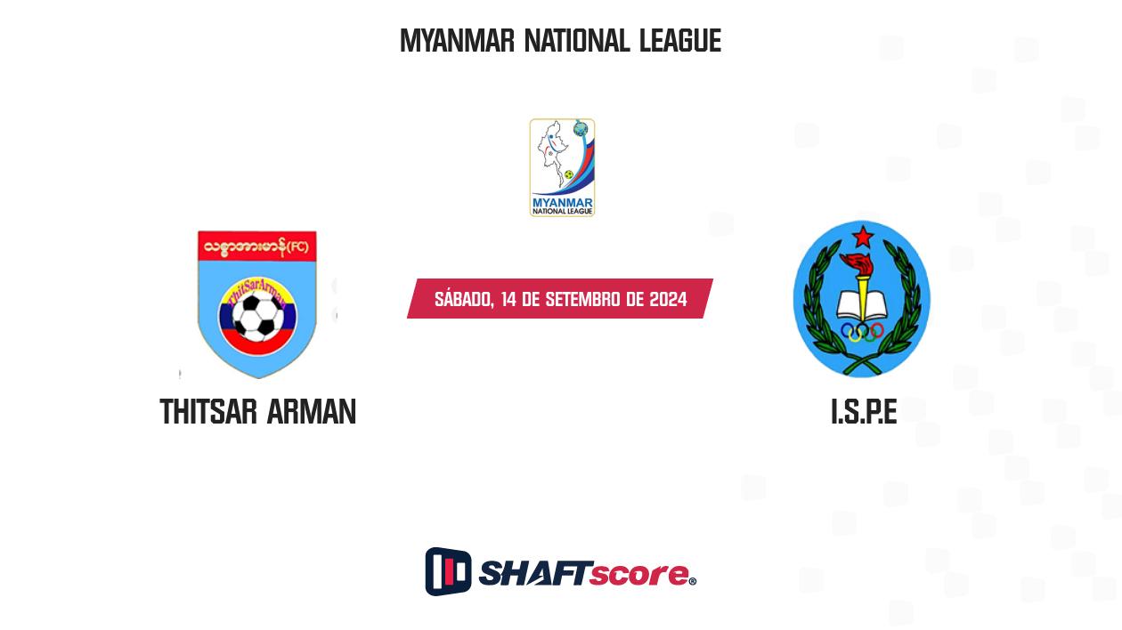 Palpite: Thitsar Arman vs I.S.P.E