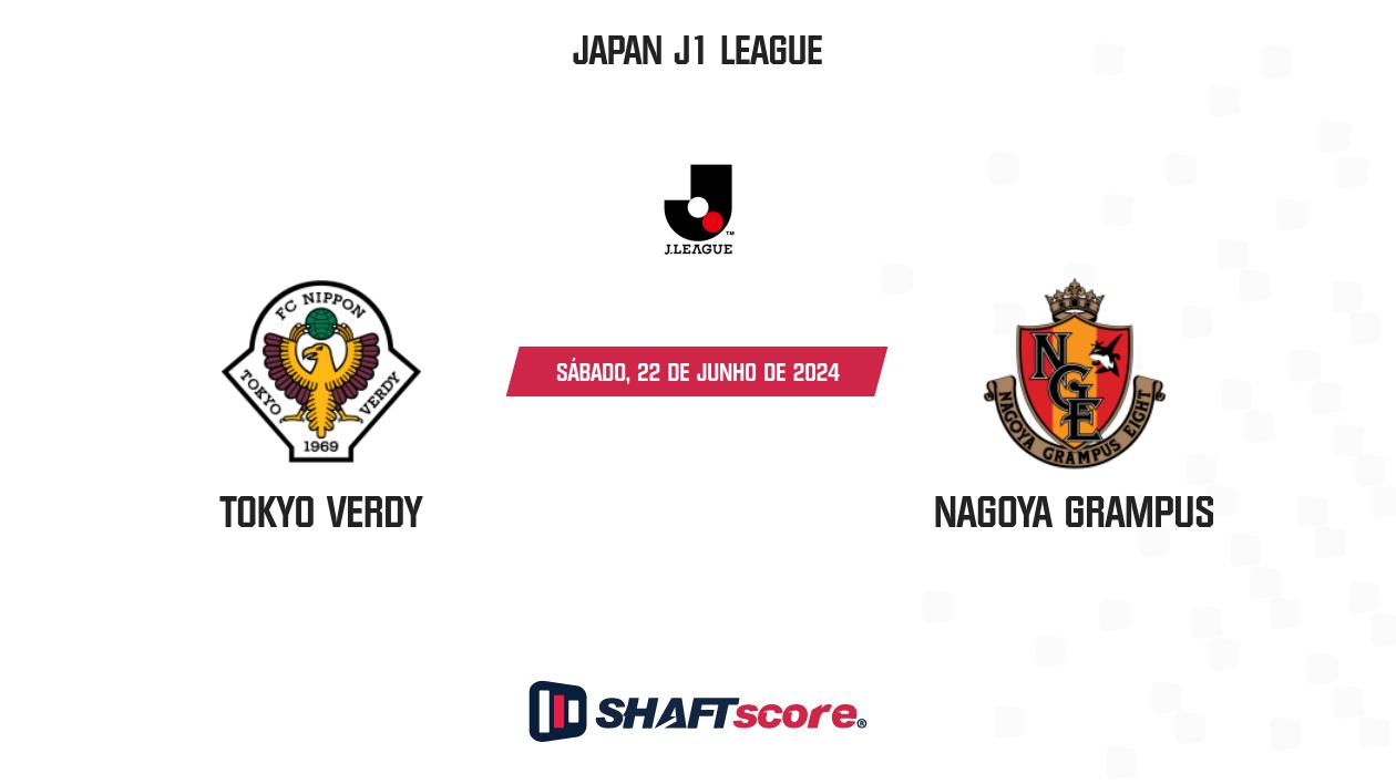 Palpite: Tokyo Verdy vs Nagoya Grampus