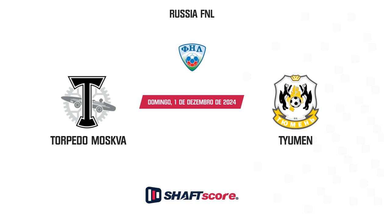 Palpite: Torpedo Moskva vs Tyumen